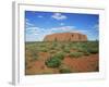 Ayers Rock (Uluru), Northern Territory, Australia-Hans Peter Merten-Framed Photographic Print