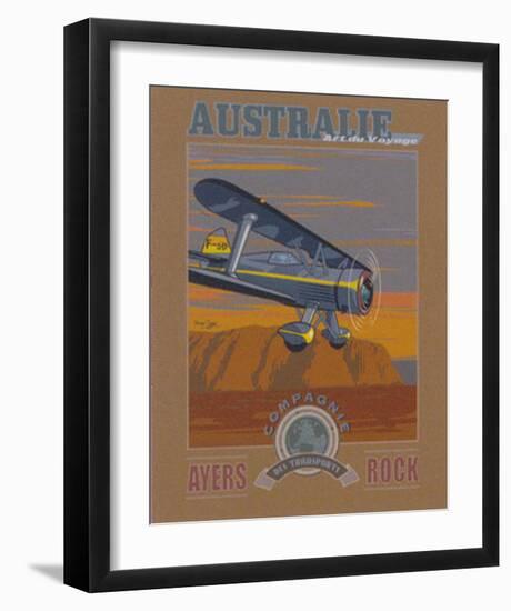 Ayers Rock-Bruno Pozzo-Framed Art Print