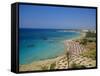Ayia Napa Beach, Cyprus, Europe-John Miller-Framed Stretched Canvas