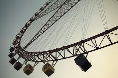 Ferris Wheel against the Blue Sky-Aylandy-Photographic Print