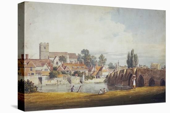 Aylesford, Near Maidstone, Kent, 19th Century-James Duffield Harding-Stretched Canvas