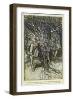 Ayli: Orlando,Rosalind-Arthur Rackham-Framed Art Print