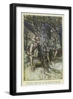 Ayli: Orlando,Rosalind-Arthur Rackham-Framed Art Print