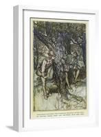 Ayli: Orlando,Rosalind-Arthur Rackham-Framed Art Print