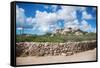 Ayo Rock Formation - Landmark on Aruba (Caribbean)-PlusONE-Framed Stretched Canvas