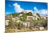 Ayo Rock Formation - Landmark on Aruba (Caribbean)-PlusONE-Mounted Photographic Print