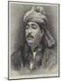 Ayoub Khan, the Exiled Afghan Prince, Who Has Escaped from Detention at Teheran-null-Mounted Giclee Print