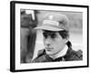 Ayrton Senna at the British Grand Prix, 1985-null-Framed Photographic Print