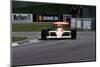 Ayrton Senna in the McLaren MP4-4 1988 British Grand Prix Silverstone-null-Mounted Photographic Print