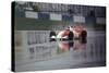 Ayrton Senna in the McLaren MP4-8 1993 European Grand Prix at Donington-null-Stretched Canvas