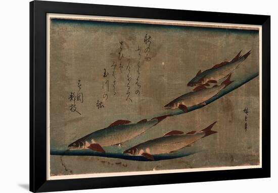 Ayu Zu-Utagawa Hiroshige-Framed Giclee Print