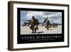 Ayuda Humanitaria. Cita Inspiradora Y Póster Motivacional-null-Framed Photographic Print