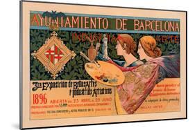 Ayuniamiento de Barcelona-de Riquer-Mounted Art Print