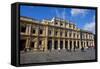 Ayuntamiento, Plaza De San Francisco, Seville, Andalucia, Spain-Carlo Morucchio-Framed Stretched Canvas