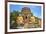 Ayutthaya, Thailand. Large Buddha at Wat Phra Mahathat, Ayutthaya Historical Park, near Bangkok.-Miva Stock-Framed Photographic Print