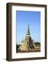 Ayutthaya, Thailand. The temples of Wat Phra Mahathat-Miva Stock-Framed Photographic Print