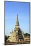 Ayutthaya, Thailand. The temples of Wat Phra Mahathat-Miva Stock-Mounted Photographic Print