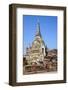 Ayutthaya, Thailand. The temples of Wat Phra Mahathat-Miva Stock-Framed Photographic Print