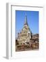 Ayutthaya, Thailand. The temples of Wat Phra Mahathat-Miva Stock-Framed Photographic Print