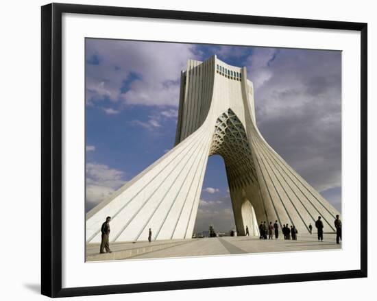 Azadi Tower, Teheran, Iran, Middle East-Sergio Pitamitz-Framed Photographic Print