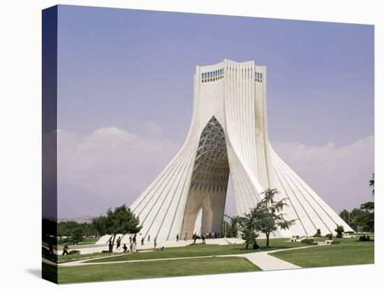 Azadi Tower, Teheran, Iran, Middle East-Sergio Pitamitz-Stretched Canvas