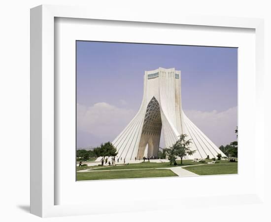 Azadi Tower, Teheran, Iran, Middle East-Sergio Pitamitz-Framed Photographic Print