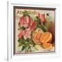 Azalea Brand - California - Citrus Crate Label-Lantern Press-Framed Art Print