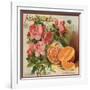 Azalea Brand - California - Citrus Crate Label-Lantern Press-Framed Art Print