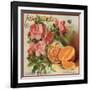 Azalea Brand - California - Citrus Crate Label-Lantern Press-Framed Art Print