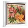 Azalea Brand - California - Citrus Crate Label-Lantern Press-Framed Premium Giclee Print