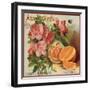 Azalea Brand - California - Citrus Crate Label-Lantern Press-Framed Art Print