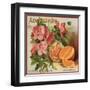 Azalea Brand - California - Citrus Crate Label-Lantern Press-Framed Art Print