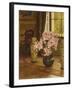 Azalea in a Japanese Bowl, with Chinese Vases on an Oriental Rug, in an Interior-Jessica Hayllar-Framed Giclee Print