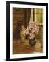 Azalea in a Japanese Bowl, with Chinese Vases on an Oriental Rug, in an Interior-Jessica Hayllar-Framed Giclee Print