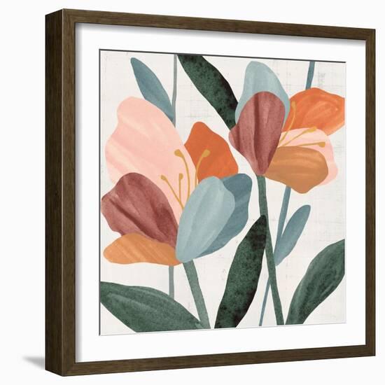 Azalea Joining II-Annie Warren-Framed Art Print