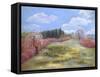 Azalea Meadow-Judy Mastrangelo-Framed Stretched Canvas