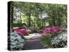 Azalea Way, Botanical Gardens, Bronx, NY-Lauree Feldman-Stretched Canvas