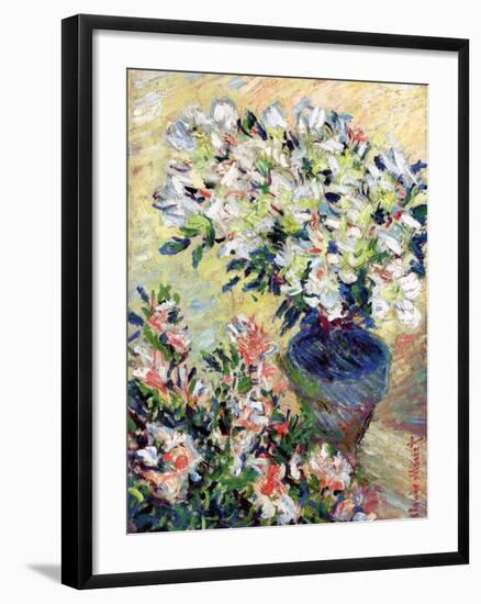 Azaleas, 1885-Claude Monet-Framed Giclee Print