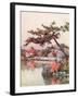 Azaleas in a Kyoto Garden-Ella Du Cane-Framed Giclee Print