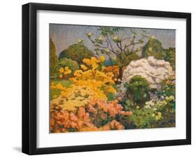 'Azaleas, Kew Gardens', c1914-Emile Claus-Framed Giclee Print