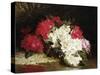 Azaleas-John Fitz Marshall-Stretched Canvas