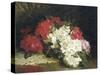 Azaleas-John Fitzmarshall-Stretched Canvas