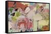 Azaleas-Allan Friedlander-Framed Stretched Canvas