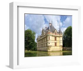 Azay Le Rideau Castle France-null-Framed Art Print