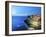 Azenhas Do Mar at Night, Near Sintra, in Front of the Atlantic Ocean. Portugal-Mauricio Abreu-Framed Photographic Print