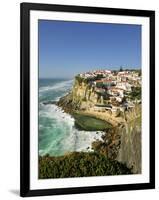 Azenhas Do Mar, Near Sintra, in Front of the Atlantic Ocean. Portugal-Mauricio Abreu-Framed Photographic Print