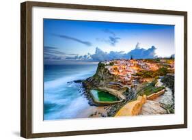 Azenhas Do Mar, Portugal Coastal Town-Sean Pavone-Framed Photographic Print