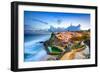 Azenhas Do Mar, Portugal Coastal Town-Sean Pavone-Framed Photographic Print