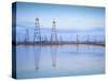 Azerbaijan, Abseron Peninsula, Oil Fields-Jane Sweeney-Stretched Canvas