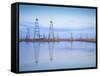 Azerbaijan, Abseron Peninsula, Oil Fields-Jane Sweeney-Framed Stretched Canvas